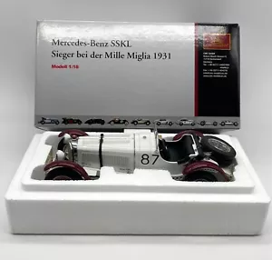 CMC M-055 Mercedes Benz SSKL „Der weisse Elefant“ Mille Miglia, OVP, 1:18, D011 - Bild 1 von 15