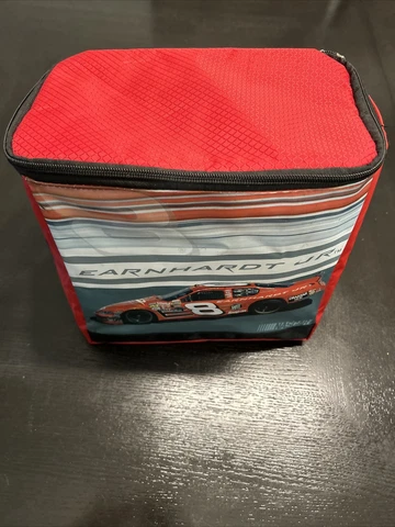 VINTAGE DALE EARNHARDT JR #8 NASCAR BLACK/RED INSULATED COOLER Cover