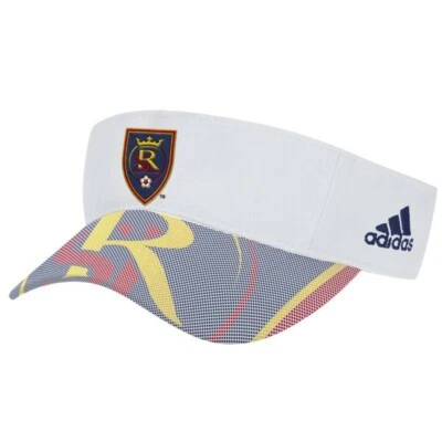 Real Salt Lake MLS Adidas Gorra Visera Ajustable, Blanco Foto 1 de 2