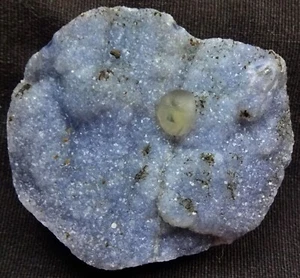 STUNNING FLUORITE BALLX ON CHALCEDONY MATRIX MINERALS SPECIMEN-10.1 - Picture 1 of 3