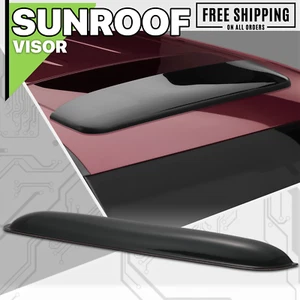 42" Universal Sunroof/Moon/Sun Roof Window Visor Shade Vent Wind Rain Deflector - Picture 1 of 6