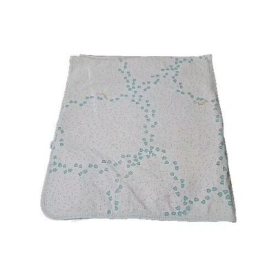 Manta bebé Carter's dinosaurio huellas pies puntos estampado algodón hecha en EE. UU. De colección Foto 1 de 4