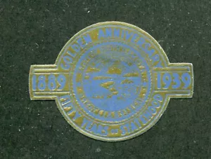 Poster Stamp Label SOUTH DAKOTA GOLDEN ANNIVERSARY of statehood 1939 foil - Picture 1 of 2