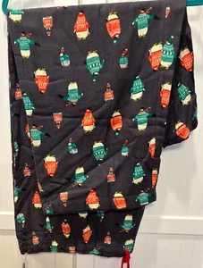 NWT Old Navy men's Holiday Penguin Lounge Pants sz 4X tall green & red - Picture 1 of 3