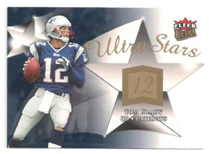 2006 Fleer Ultra Tom Brady Ultra Stars Patriots - Picture 1 of 2
