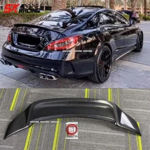 Alerón trasero de fibra de carbono apto para Benz Clase CLS W218 CLS63 2012-2017 - Imagen 1 de 17