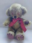 Merrythought Cheeky Bear 1959 Pluszowe dzwonki w uszach Kapok Wypchane przeguby 