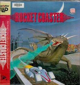Rocket Coaster (1993) [PEASU5013] Laserdisc *NEW SEALED* UNICORN RARE* - Imagen 1 de 2