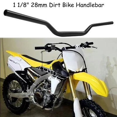 Guidões de bicicleta 1 1/8" 28MM barra de gordura para Yamaha YZ450F YZ250F YZ250X YZ125 - Imagem 1 de 4