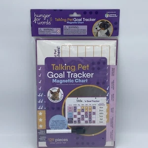 Hunger For Words Talking Pet Goal Tracker Magnetic Chart Board 129 Pieces - Picture 1 of 5