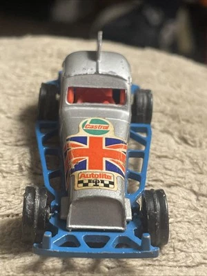 Vtg  CORGI JUNIORS WHIZZ WHEELS SUPER STOCK CAR CASTROL MADE IN GT BRITAIN - Image 1 of 4