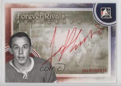 2012-13 ITG Forever Rivals Series Auto Jim Roberts #A-JR Auto - Image 1 of 2