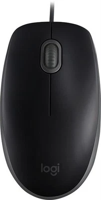Logitech Maus B110 Silent USB Optisch 3 Tasten Schwarz (B-Ware) - Bild 1 von 3