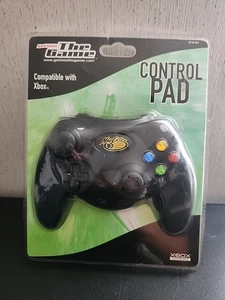 Black Wired Xbox Mad Catz Control Pad Controller #4516 2001 Madcatz - Picture 1 of 7