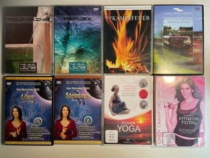 Entspannung-DVDs: Kaminfeuer, Visual Lounge, Yoga, Horoskop, Modelleisenbahn - Bild 1 von 1