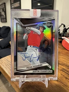 Elite 2022 edición extra Justin Crawford Prospect radiocontrol automático sin circular #/175 - Imagen 1 de 2