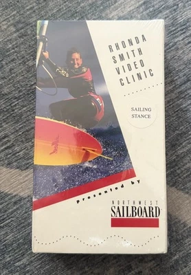 Rhonda Smith Video Clinic Sailing Stance VHS New Windsurfing Sail Boarding Vtg Foto 1 de 4