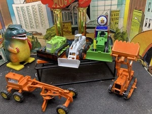 Vintage Zylmex CAT#8102 Road Grader 1/64 1970’s Diecast + Dozer Loader LOT 5 - Bild 1 von 18