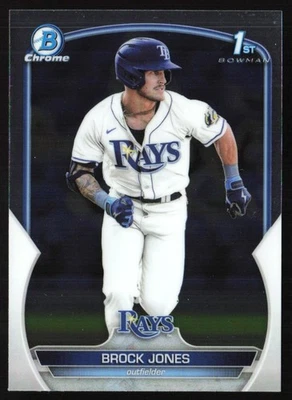 2023 Bowman Chrome Prospects Brock Jones #BCP-115 GS1-2 - Image 1 of 2