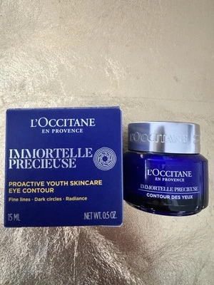 L Occitane Immortelle Précieuse Augenbalsam 15ml - Bild 1 von 2