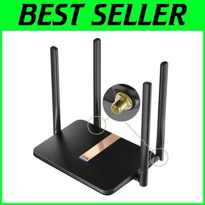 AC1200 4G LTE Router with Detachable Cellular Antennas for Enhanced Connectivity - Image 1 of 4