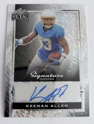 KEENAN ALLEN 2024 LEAF METAL SIGNATURE SERIES  1/1 AUTO #B-KA2 - Image 1 of 4
