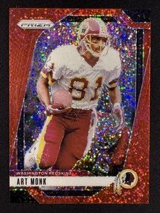 2024 Panini Prizm #294 Art Monk Red Sparkle Prizm - Washington - Bild 1 von 2