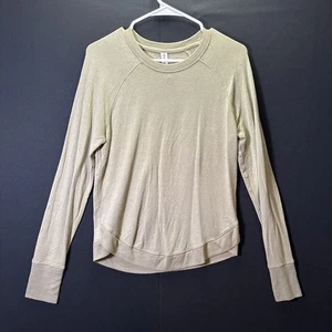Athleta Mindset Sweatshirt Damen Gr. XS olivgrün Modal Stretch Komfort - Bild 1 von 6