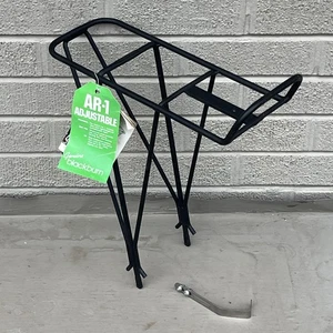 Vintage NOS Jim Blackburn Made in USA AR-1 Rear Rack - Aluminum - Black - Picture 1 of 15