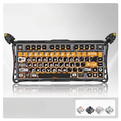 Gravity Planet Breaking Cocoon 75K Pro Mechanical Keyboard Wireless Keyboard - Image 1 of 4