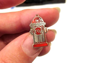 Fire Hydrant pin by M A F Corp - Picture 1 of 5
