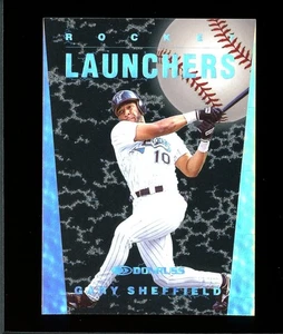 1997 Donruss Rocket Launchers #10 Gary Sheffield 0748/5000 Mint - Bild 1 von 2