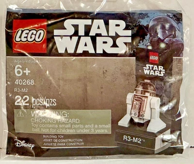 LEGO (40268) Star Wars: R3-M2 New Sealed Retired Droid Polybag - Image 1 of 2
