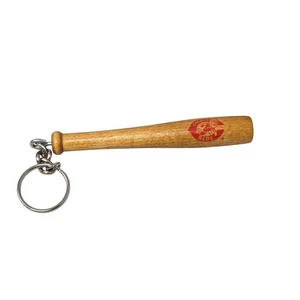Vintage Cincinatti Reds Wooden Bat Keychain 3" - Picture 1 of 7