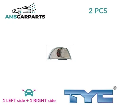 INDICATOR LIGHT BLINKER LAMP PAIR 18-5321005 TYC 2PCS NEW OE REPLACEMENT - Image 1 of 4