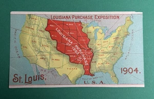 1904 Louisana Purchase Exposition St. Louis Fair - Trading Card - Bild 1 von 2