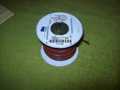 Alpha Wire 1858/19 16awg луженая медь крючок MIL-W-16878D коричневый 14 унций катушка - Изображение 1 из 4