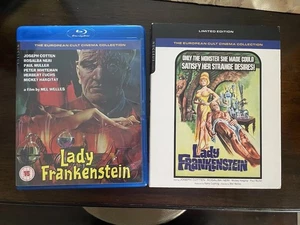 Lady Frankenstein Blu Ray Limited Edition Slipcover Lobby Cards Nucleus Films UK - Picture 1 of 14