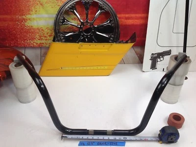 96-07 Harley Road King Negro 1 1/4" Buffalo 12" Ape Colgador Barras Touring Foto 1 de 4