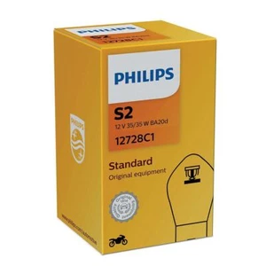 Philips Vision Moto S2 Headlight Bulb 12728C1 Single Pack - Picture 1 of 1