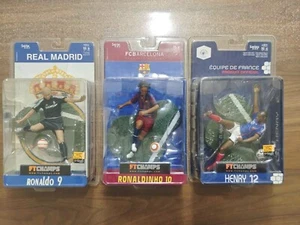 Figurina Netcam FT Champs Ronaldo #9 Ronaldinho #10 Henry #12 3SET 12inc inutilizzata - Foto 1 di 23