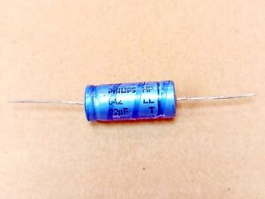 PHILIPS 042 220uF 250V AXIAL ELECTROLYTIC CAPACITOR