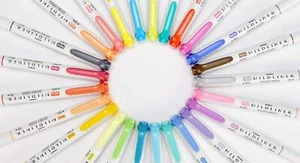 Zebra Mildliner Individual Dual Tipped Textmarker - Bild 1 von 19