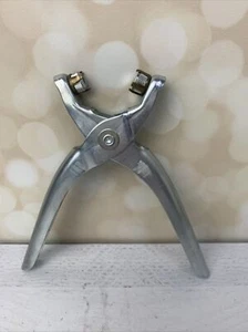 Pinze fibbia vintage E-Z strumento di fissaggio manuale per senza cuciture - Foto 1 di 5