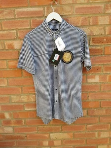 Camisa Balmain Paris Guinga León Bordada Para Hombre Talla 40 L [Etiquetas Nuevas] £620  - Imagen 1 de 6