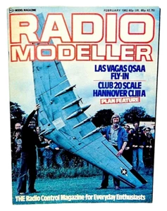 Radio Modeller Magazine February 1982 For Traditional Aero Modelling Enthusiasts - Foto 1 di 7