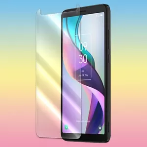 Case Friendly Clear 9H Tempered Glass Screen Protector for TCL ION X T430W Phone - Picture 1 of 1