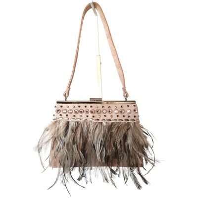 Cowgirl Glitz Rhinestones & Feather Shoulder Bag by Kristin Smith - Image 1 of 4