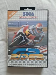 GP RIDER Sega Master System UK / EUROPEAN PAL Complete Game Mastersystem - Picture 1 of 8