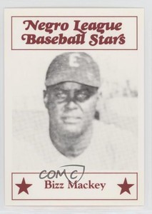 1986 Fritsch Negro League Baseball Stars Biz Mackey #91 HOF